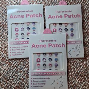 KPOP DEMON HUNTERS PRINT 3 PACKS HYDROCOLLOID ACNE PATCHES